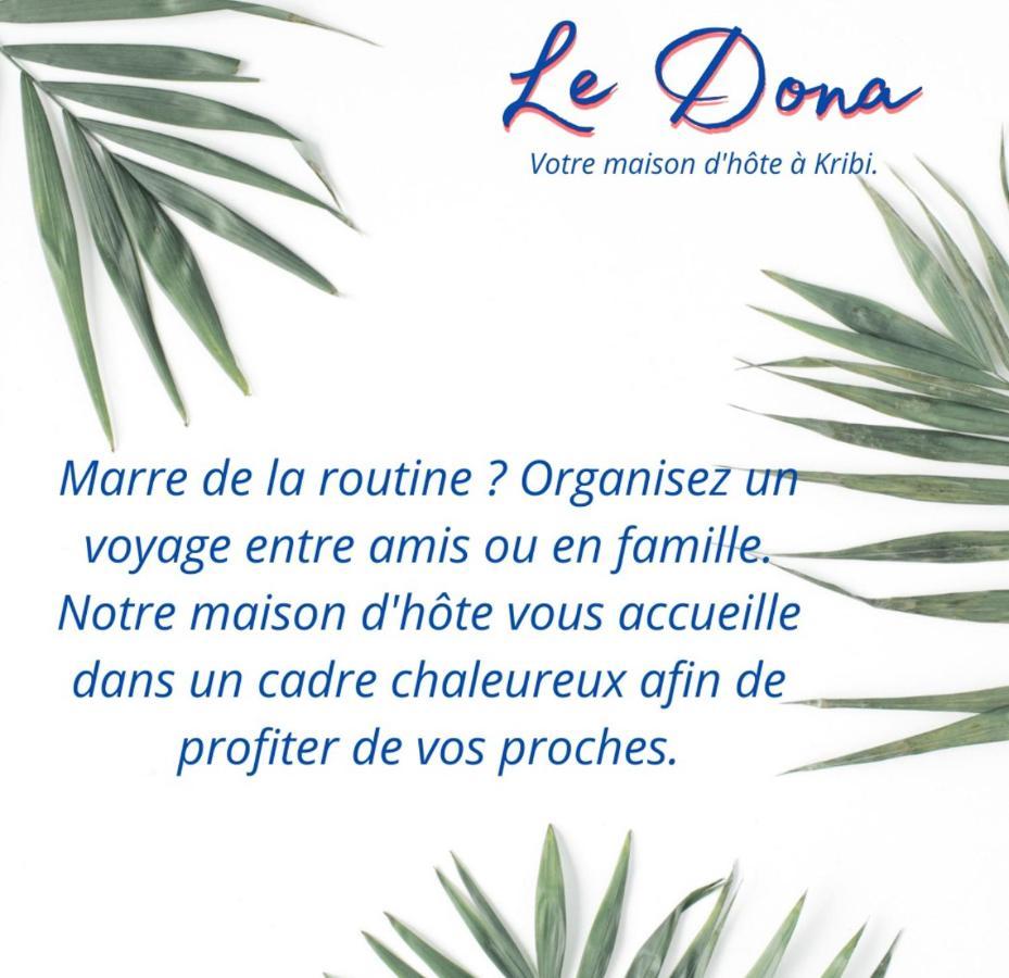 Le Dona Kribi Exterior foto